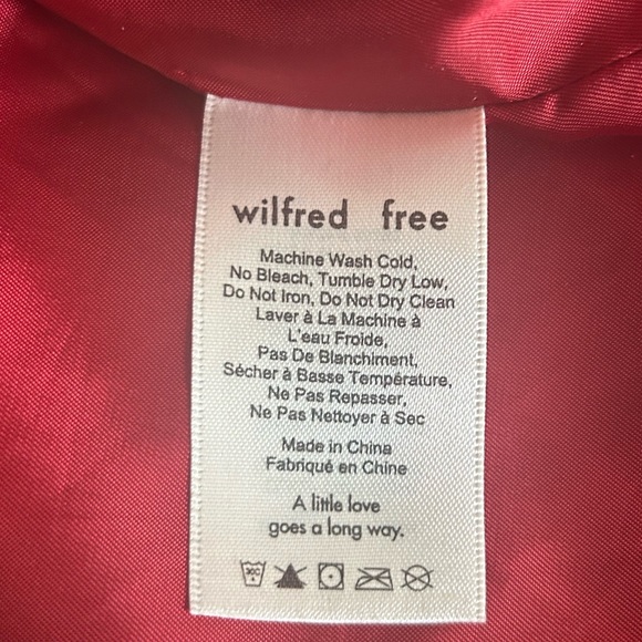 Wilfred Red Faux Fur Teddy Coat - Picture 6 of 8